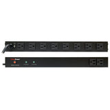 CyberPower RKBS15S2F8R surge protector Black 10 AC outlet(s) 120 V 4.57 m