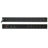 CyberPower RKBS15S6F12R surge protector Black 18 AC outlet(s) 120 V 4.57 m