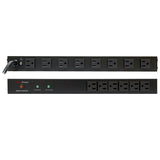 CyberPower RKBS15S6F8R surge protector Black 14 AC outlet(s) 120 V 4.57 m