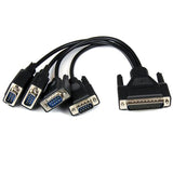 StarTech.com 4 Port PCI Express PCIe Serial Combo Card - 2 x RS232 2 x RS422 / RS485 - TAA