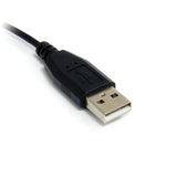 StarTech.com 3 ft Micro USB Cable - A to Right Angle Micro B