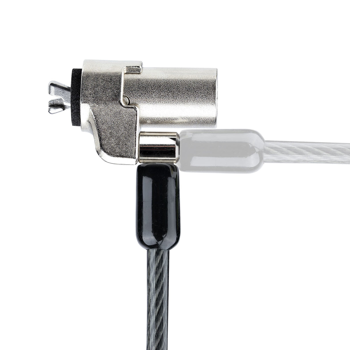StarTech.com Laptop Cable Lock Compatible With Noble Wedge®; 6.6ft (2m), Anti-Theft Keyed Lock, Security Cable for Dell XPS/Latitude/2-in-1 Notebooks, Cut-Resistant, Steel Cable Lock For Laptop - TAA