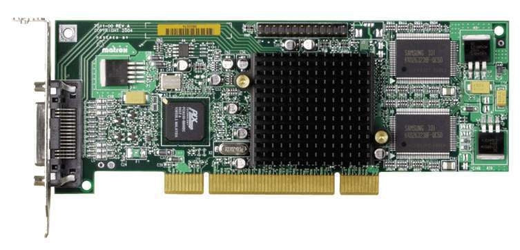 Matrox G55MDDAP32DSF graphics card GDDR