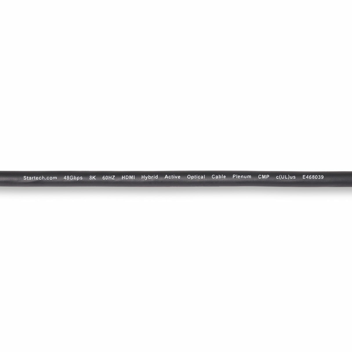 StarTech.com 100ft (30m) HDMI 2.1 Hybrid Active Optical Cable (AOC), CMP, Plenum Rated, 8K Ultra High Speed HDMI 2.1/2.0 Fiber Optic Cable, 48Gbps, 8K 60Hz/4K 120Hz, HDR10+/FRL/TMDS/eARC