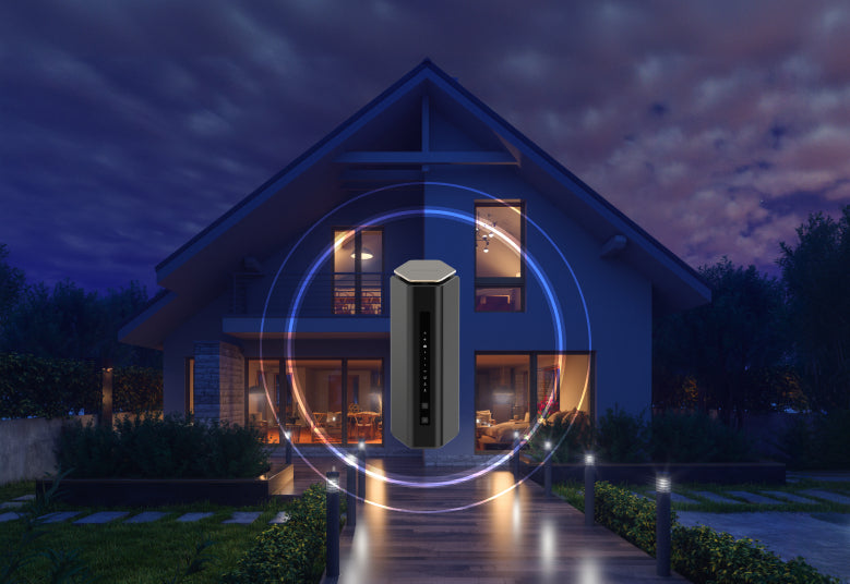 NETGEAR Nighthawk RS600 wireless router Gigabit Ethernet Tri-band (2.4 GHz / 5 GHz / 6 GHz) Black