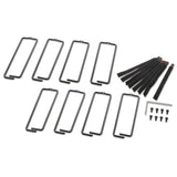 APC NetShelter Cable Management, Vertical Cable Manager, Rings, for NetShelter 750 and 800mm W Enclosures, Set of 8, 76 x 19 x 203 mm