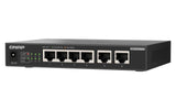 QNAP QSW-2104-2T-R2 network switch Unmanaged 10G Ethernet (100/1000/10000) Desktop Black