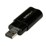StarTech.com USB Stereo Audio Adapter External Sound Card - TAA