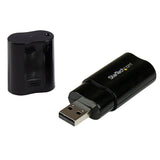 StarTech.com USB Stereo Audio Adapter External Sound Card - TAA
