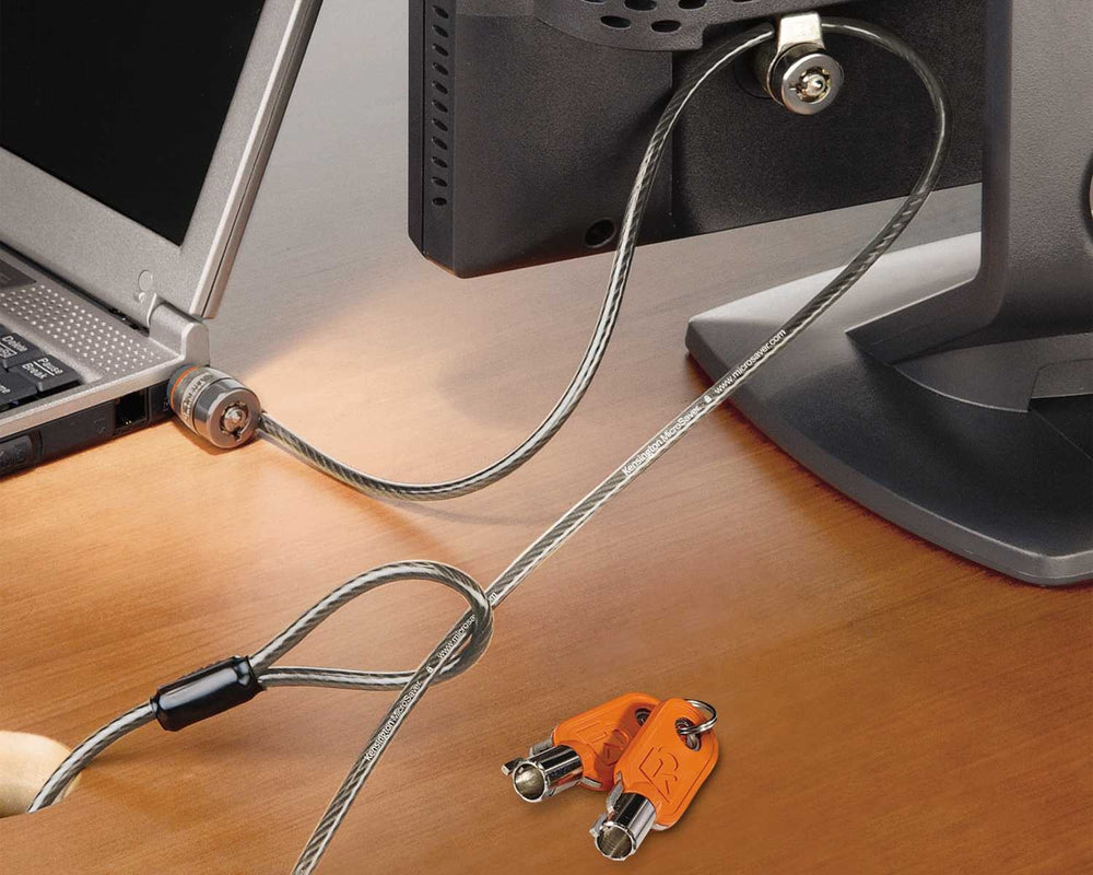 Kensington MicroSaver® Keyed Twin Head Laptop Lock — Master