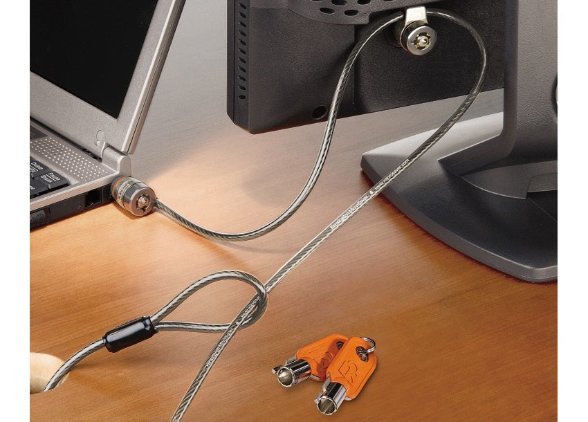 Kensington MicroSaver® Keyed Twin Head Laptop Lock — Master