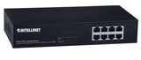 Intellinet 8-Port Fast Ethernet PoE+ Switch, 8 x PoE ports, IEEE 802.3at/af Power-over-Ethernet (PoE+/PoE), Endspan, Desktop, Box