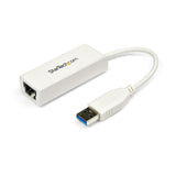 StarTech.com USB 3.0 to Gigabit Ethernet Network Adapter, 10/100/1000 Mbps, USB to RJ45, USB 3.0 to LAN Adapter, USB 3.0 Ethernet Adapter (GbE), TAA Compliant