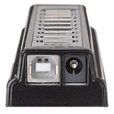 Manhattan USB-A 10-Port Desktop Hub, 10x USB-A Ports, 480 Mbps (USB 2.0), Powered via USB or external power supply (not included) for increased power to connected devices