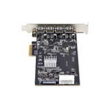 StarTech.com 4-Port USB PCIe Card, USB 3.2 5Gbps, PCI Express Expansion Card with 4x Independent USB Controllers, 4x USB-A Ports, Windows/Linux