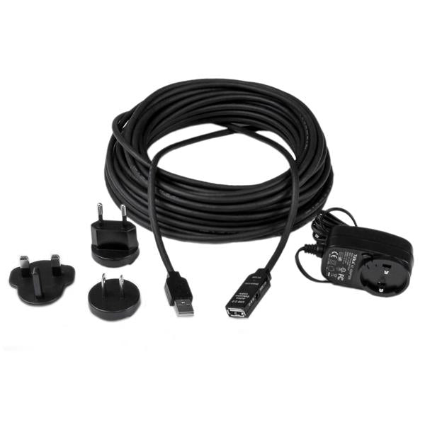 StarTech.com 15m USB 2.0 Active Extension Cable - M/F - TAA