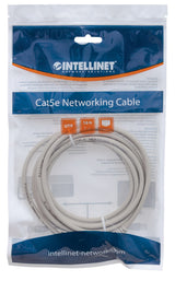 Intellinet Cat6 U/UTP Network Patch Cable, 15 m (50 ft.), Gray