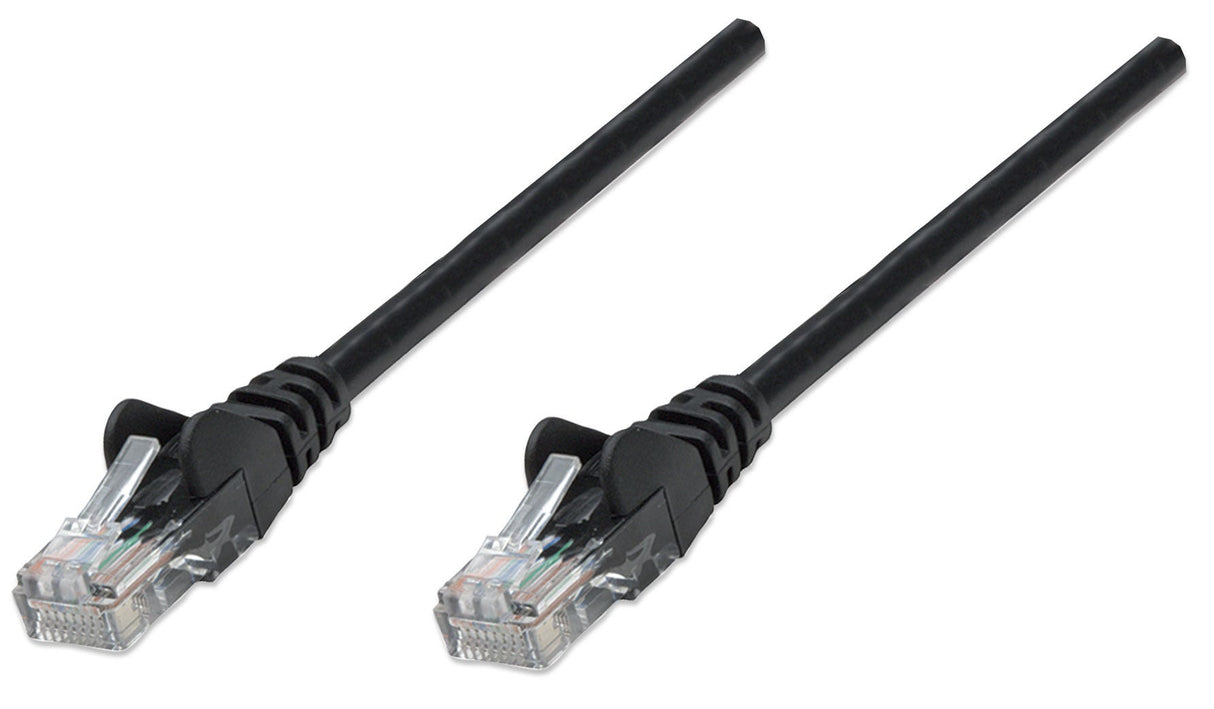 Intellinet Cat6 U/UTP Network Patch Cable, 15 m (50 ft.), Black