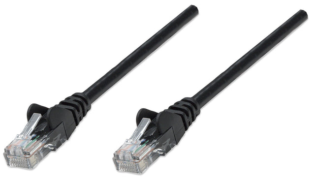 Intellinet Cat6 U/UTP Network Patch Cable, 15 m (50 ft.), Black