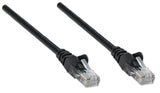 Intellinet Cat6 U/UTP Network Patch Cable, 15 m (50 ft.), Black