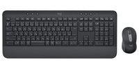 Logitech Signature MK650 Combo for Business keyboard Mouse included Office Bluetooth French Graphite