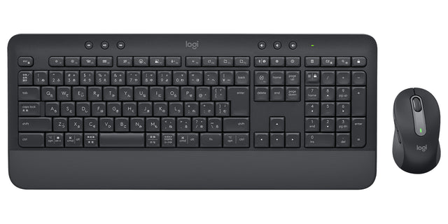 Logitech Signature MK650 Combo for Business keyboard Mouse included Office Bluetooth French Graphite