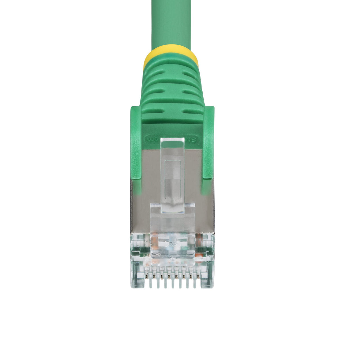 StarTech.com 25ft Green CAT6a Ethernet Cable, Snagless RJ45, 10GbE, 100W PoE++, S/FTP, LSZH, 27AWG Pure Bare Copper Wire, 500MHz, Shielded Network Patch Cord w/Strain Reliefs, Individually Tested/ETL Verified