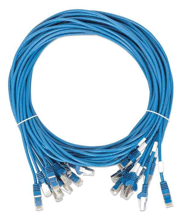 Intellinet 743754 networking cable Blue 3 m Cat8.1 U/FTP (STP)