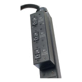 APC NetShelter Basic Rack PDU, Zero U, 12.5kW, 208V, 30 C13 and 6 C19 outlet, 3ft input Cord