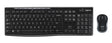 Logitech 920-004536 keyboard Mouse included Home RF Wireless QWERTY English Black