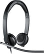 Logitech 981-000518 headphones/headset Wired Head-band Office/Call center Black