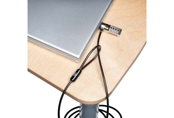 Kensington Serialised Combination Laptop Lock — Silver