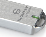 Kingston Technology IronKey Workspace W500 64GB USB flash drive USB Type-A 3.2 Gen 1 (3.1 Gen 1) Silver