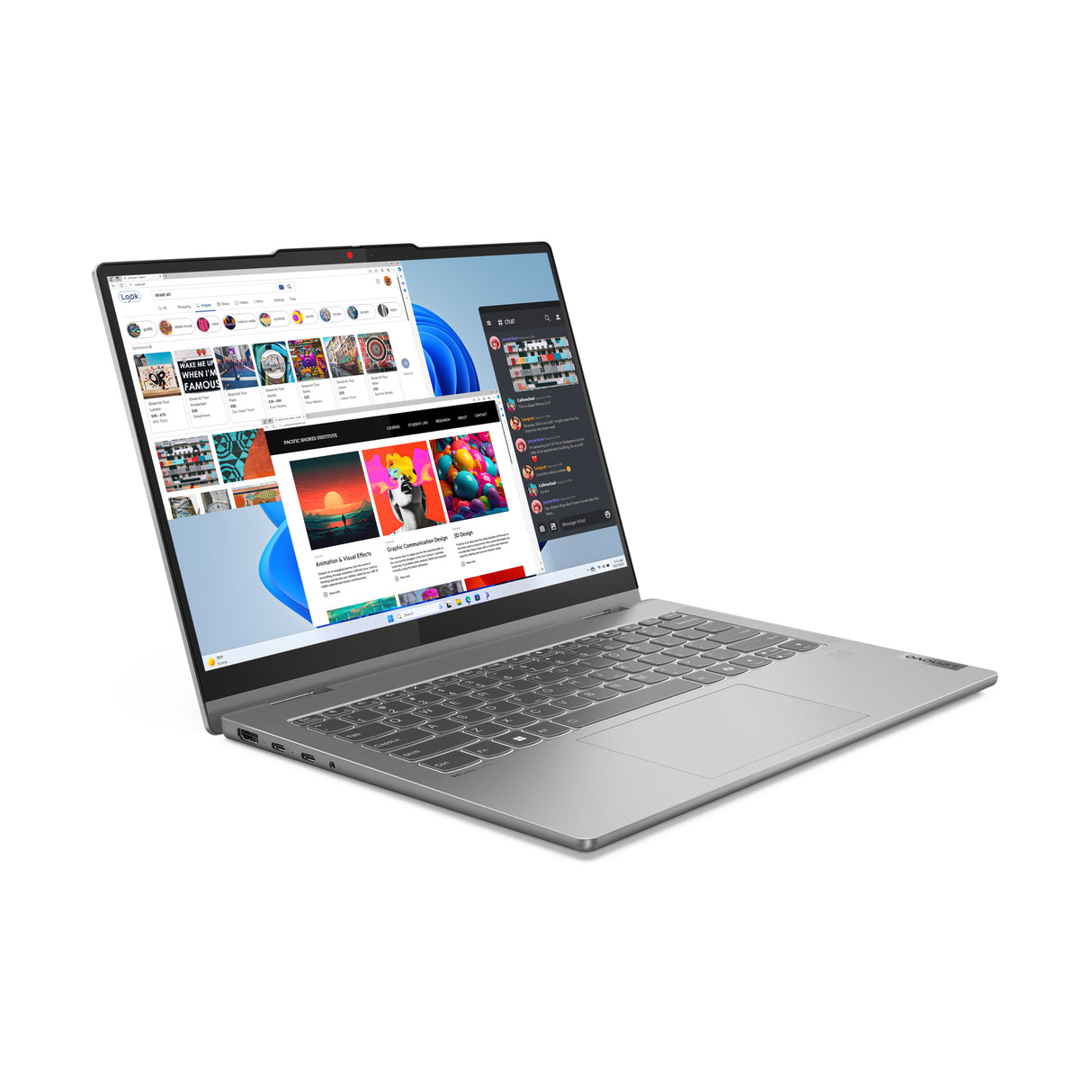 Lenovo IdeaPad 5 2-in-1 14IRU9 Intel Core 5 120U Hybrid (2-in-1) 35.6 cm (14") Touchscreen WUXGA 16 GB LPDDR5x-SDRAM 512 GB SSD Wi-Fi 6 (802.11ax) Windows 11 Home English, French Grey