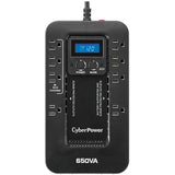 CyberPower EC650LCD uninterruptible power supply (UPS) Standby (Offline) 0.65 kVA 390 W 8 AC outlet(s)