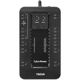 CyberPower EC750G uninterruptible power supply (UPS) Standby (Offline) 0.75 kVA 450 W 12 AC outlet(s)