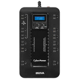 CyberPower EC850LCD uninterruptible power supply (UPS) Line-Interactive 0.85 kVA 510 W 12 AC outlet(s)