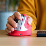 R-Go Tools R-Go HE Sport ergonomic mouse, bluetooth, medium, left