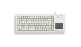 CHERRY XS Touchpad keyboard Universal USB QWERTY US English Grey
