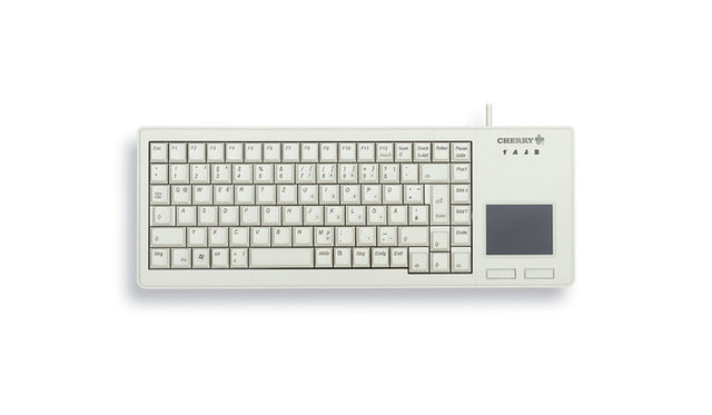 CHERRY XS Touchpad keyboard Universal USB QWERTY US English Grey