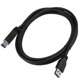 StarTech.com 2m (6 ft) Certified SuperSpeed USB 3.0 (5Gbps) A to B Cable - M/M