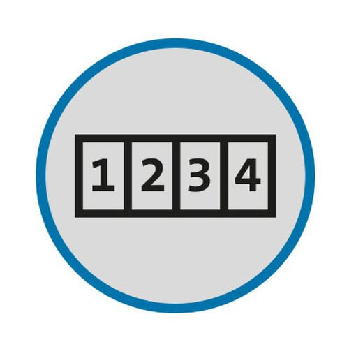 Kensington Serialised Combination Laptop Lock — Silver