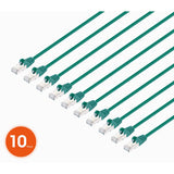 Intellinet 744935 networking cable Green 0.5 m Cat8.1 U/FTP (STP)