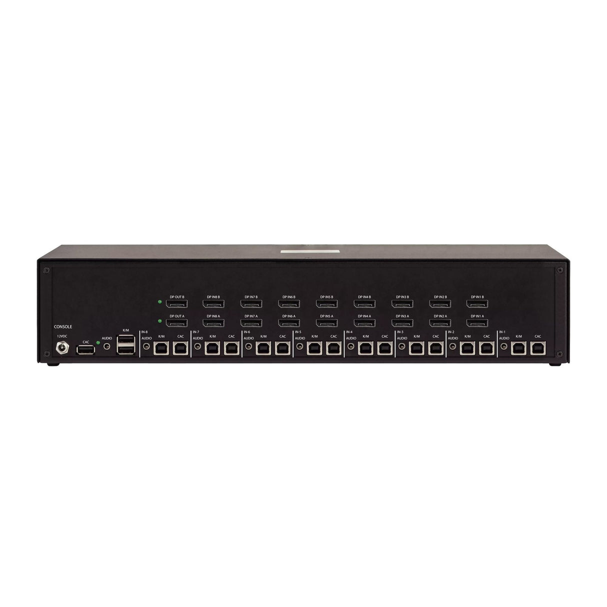 StarTech.com Secure 8-Port Dual-Monitor KVM Switch, DisplayPort, 4K 60Hz, NIAP 4.0 Desktop KVM, CAC, Metal Housing, Made in the USA
