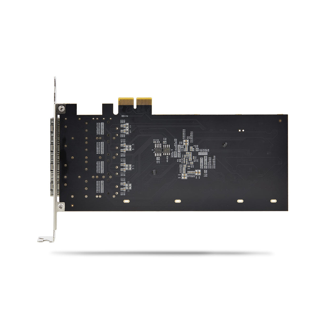 StarTech.com 4-Port GbE SFP Network Card, PCIe 2.0 x2 (x4, x8, x16 Compatible), Intel I350-AM4 4x 1GbE Controller, 1000BASE Copper/Fiber Optic, Desktop/Server Quad-Port Gigabit Ethernet NIC - Windows & Linux