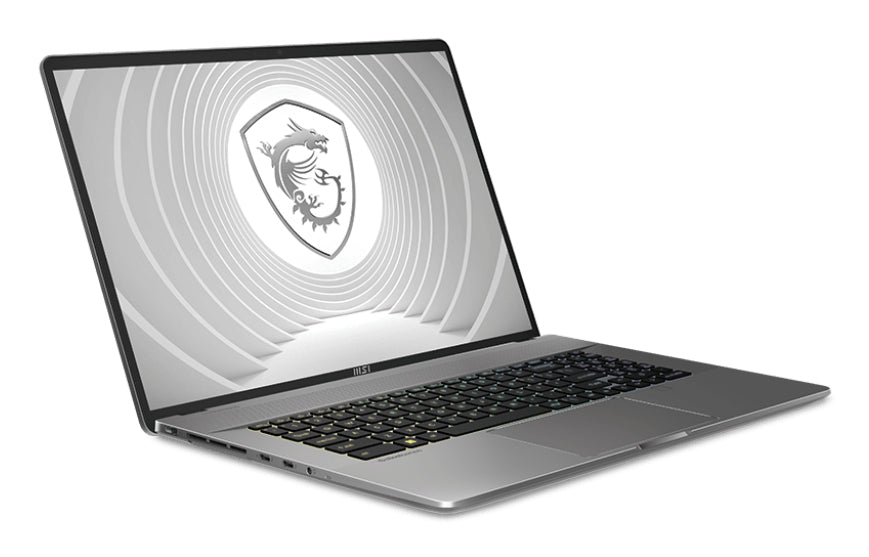 MSI Creator Z17 HX STUDIO A13VKT-077US Intel® Core™ i9 i9-13950HX Mobile workstation 43.2 cm (17") Touchscreen Quad HD+ 32 GB DDR5-SDRAM 1 TB SSD NVIDIA RTX 3000 Ada Wi-Fi 6E (802.11ax) Windows 11 Pro Grey