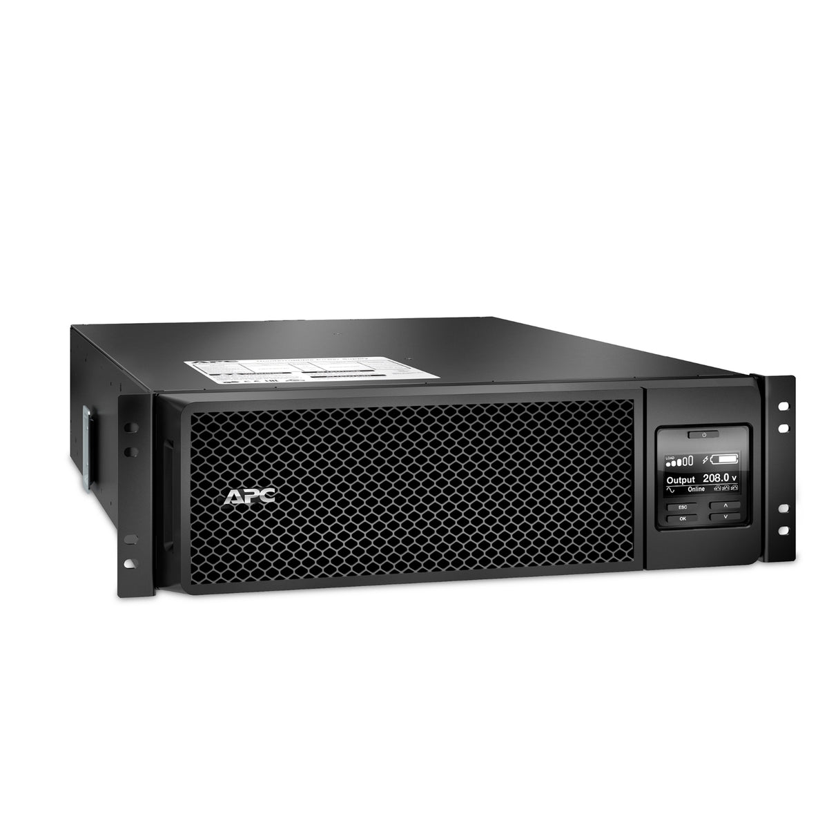 APC SRT5KRMXLT uninterruptible power supply (UPS) Double-conversion (Online) 4.25 kVA 4250 W 4 AC outlet(s)