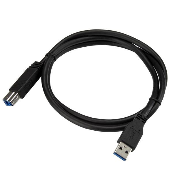 StarTech.com 1m (3ft) Certified SuperSpeed USB 3.0 (5Gbps) A to B Cable - M/M