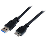 StarTech.com 1m (3ft) Certified SuperSpeed USB 3.0 (5Gbps) A to Micro B Cable - M/M
