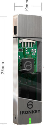 Kingston Technology IronKey Enterprise S250, 2GB USB flash drive USB Type-A 2.0 Aluminium